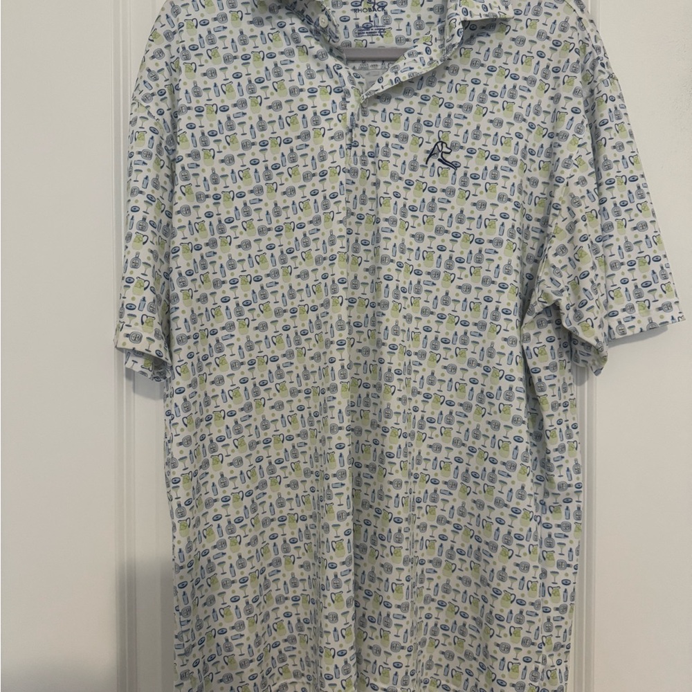 Rhoback Polo Shirt - Cinco De Mayo Pattern